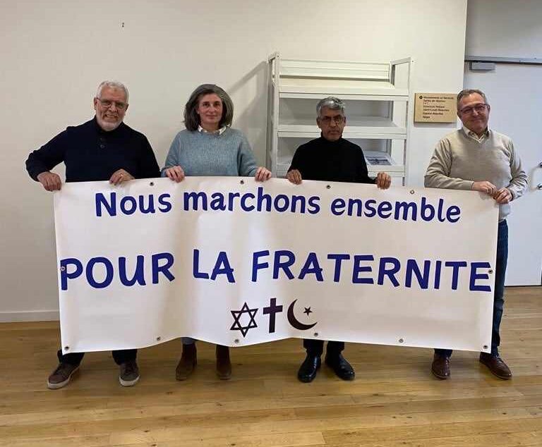 Marche interreligieuse pour la paix à Bordeaux