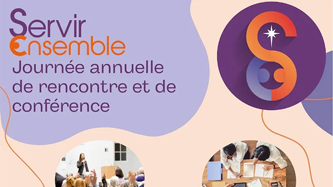 Affiche rencontre Servir Ensemble