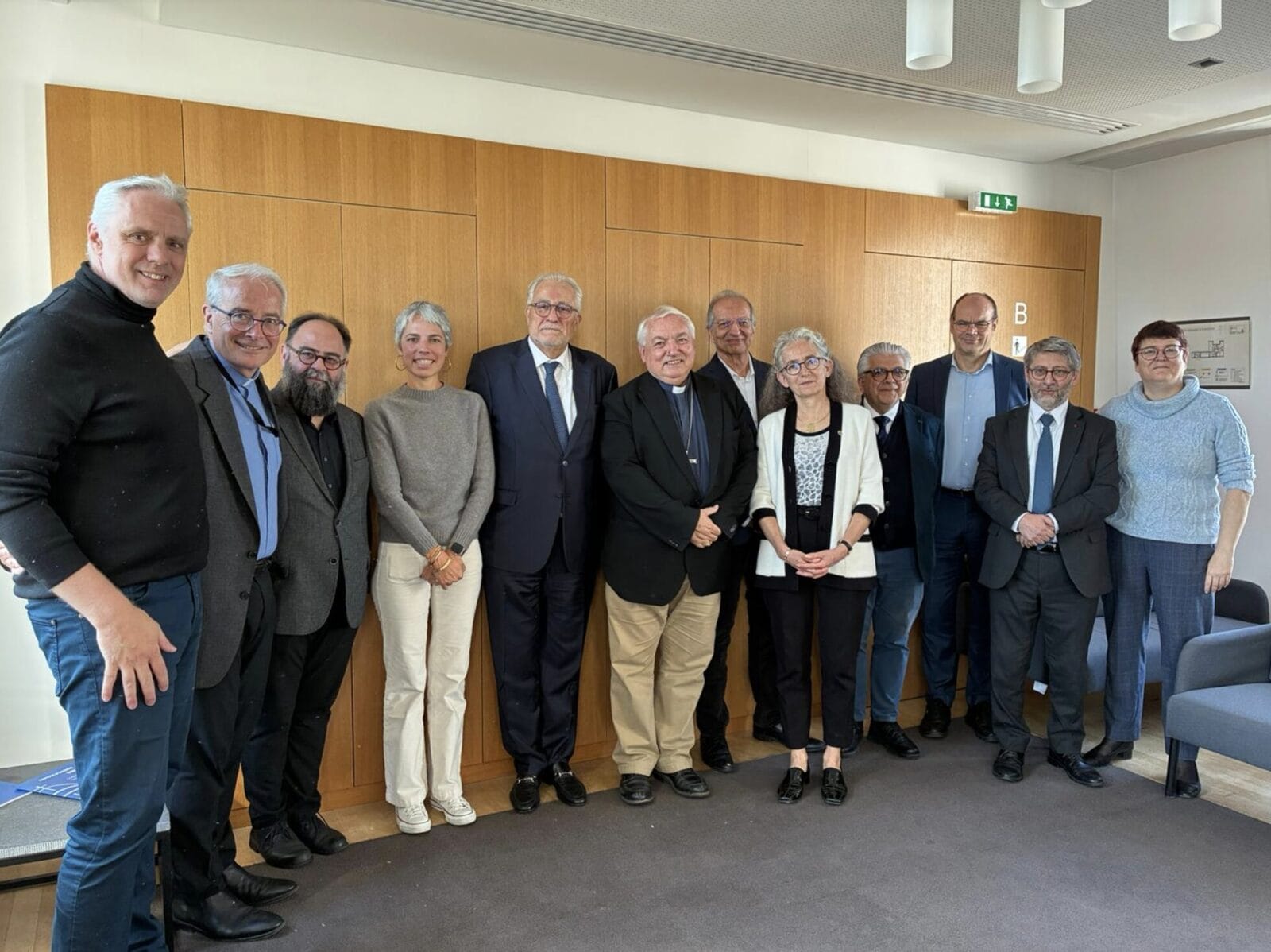 CRCF : Accueil du cardinal Jean-Marc Aveline