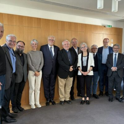 CRCF : Accueil du cardinal Jean-Marc Aveline